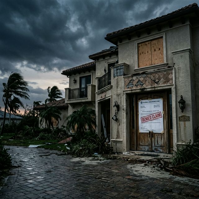 Denied insurance claim on a Florida property